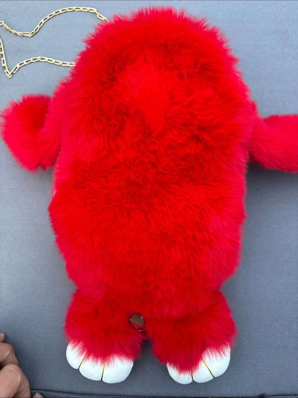 Red Plush Bunny Crossbody Bag - Kids Accessories